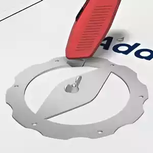 Adda Blücher håltagning.
