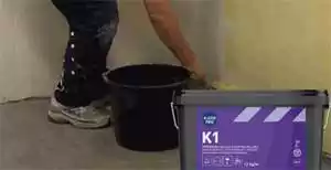 Kiilto K-System – Steg 5: Åtgång Kiilto K1