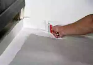 Första lagret av Keramix A + X