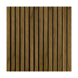 Akustikpanel AquaLine Indal Plast, Trä, Svart