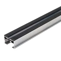 Aluminiumskena Buzon E-BRS 41 mm Aluminium, Gummi