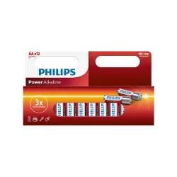 Batteri Philips AA 12 st/frp