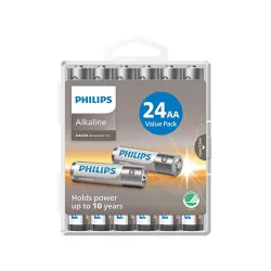 Batteri Philips AA 24 st/frp