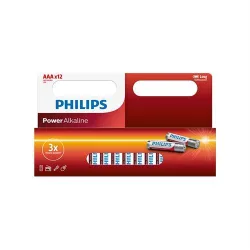 Batteri Philips AAA 12 st/frp
