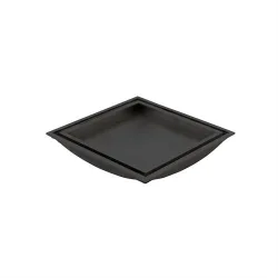 Golvbrunnssil Tile In Frame 147 Svart Matt, Pulverlackerad, Svart