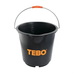 Hink 24 L Twist stop Svart Gummi, Plast, Svart