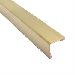 Hörnskydd EAS Rostfri guld 30 mm Anodiserad, Guld, Rostfritt stål