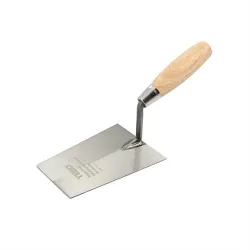 Iläggarslev Rak Hals 180 mm Stål, Trä