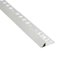 Kakellist EAT matt aluminium 12 mm Matt, Anodiserad, Aluminium