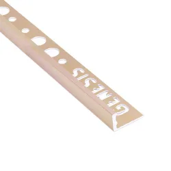 Kakellist ESA blank koppar 10 mm Blank, Anodiserad, Blank koppar