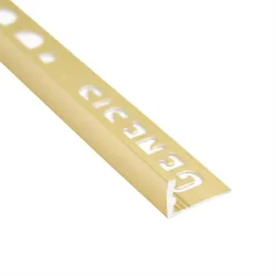 Kakellist ESA mässing 12 mm Anodiserad, Mässing, Aluminium
