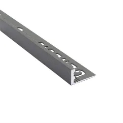 Kakellist ESA Mörk granit 8 mm Pulverlackerad, Mörk Granit, Aluminium