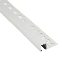 Kakellist TDP blank aluminium 8 mm Blank, Anodiserad, Aluminium