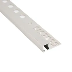 Kakellist TDP borstad aluminum 8 mm Borstad, Anodiserad, Aluminium