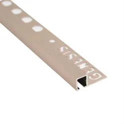 Kakellist TDP borstad koppar 12 mm Anodiserad, Borstad koppar, Aluminium