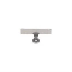 Kantstopp Vinkel Buzon E-BRS-STOP-ROUND Rostfritt stål, Aluminium