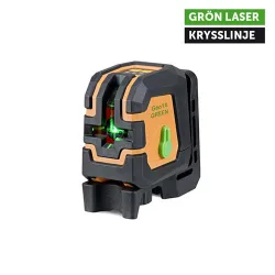 Laser Geo 1X-Green Gummi, Grön