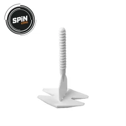 Nivåskruv Spin Level 1 mm, 1000 st/frp Nylon