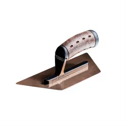 Slipstål Hörn Premium Leather 240 mm Low Flex Rostfritt stål, Aluminium, Gul