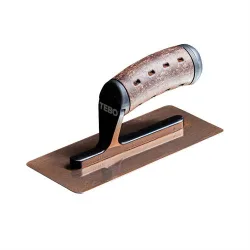 Slipstål Premium Leather 200 mm Low Flex Rostfritt stål, Aluminium, Gul
