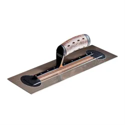 Slipstål Premium Leather 356 mm Medium Flex Rostfritt stål, Aluminium, Gul