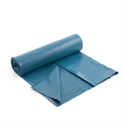 Sopsäck Industri Plast, Svart, Blå