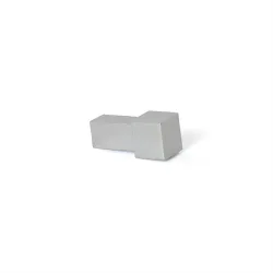 Trevägshörn EDP blank aluminium 10 mm Blank, Anodiserad, Aluminium
